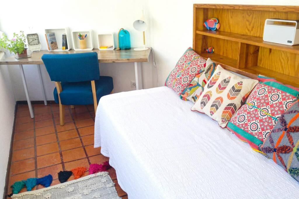 Estudio Vista Mar Com A/C E Acesso Privado A Praia Leilighet Sesimbra Eksteriør bilde