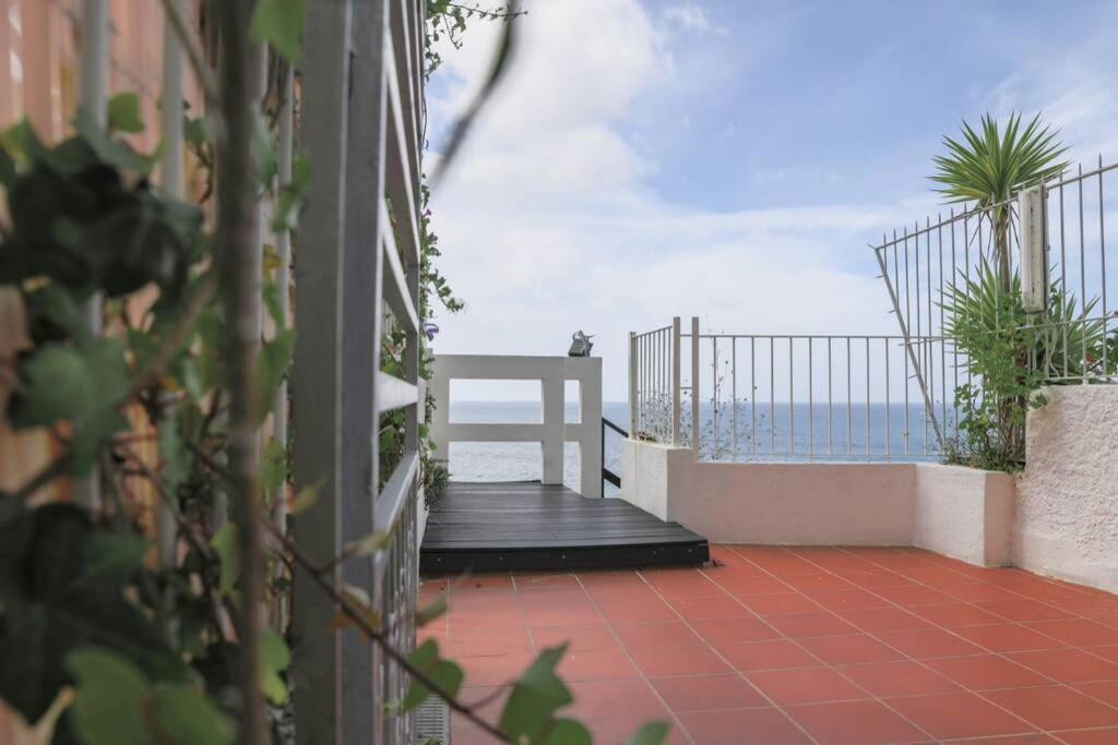Estudio Vista Mar Com A/C E Acesso Privado A Praia Leilighet Sesimbra Eksteriør bilde